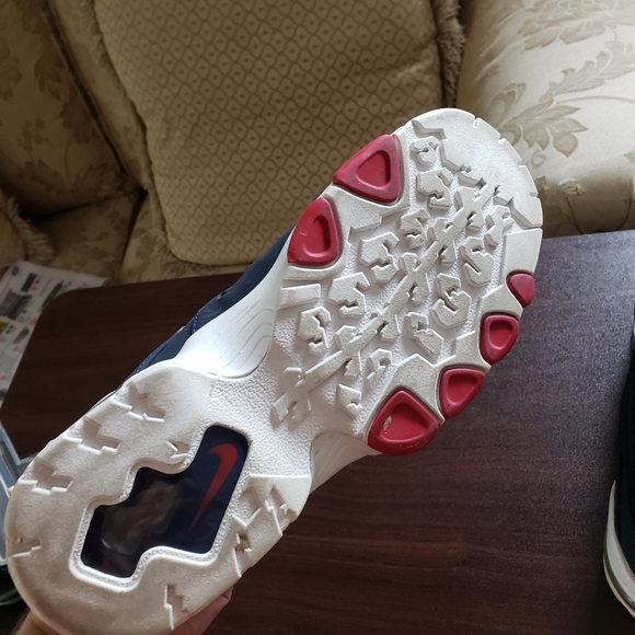 Mens 6.5 Nike Air Max 2 CB 94 Obsidian Blue Gym Red White Olympic Charles Barkle - Picture 5 of 6